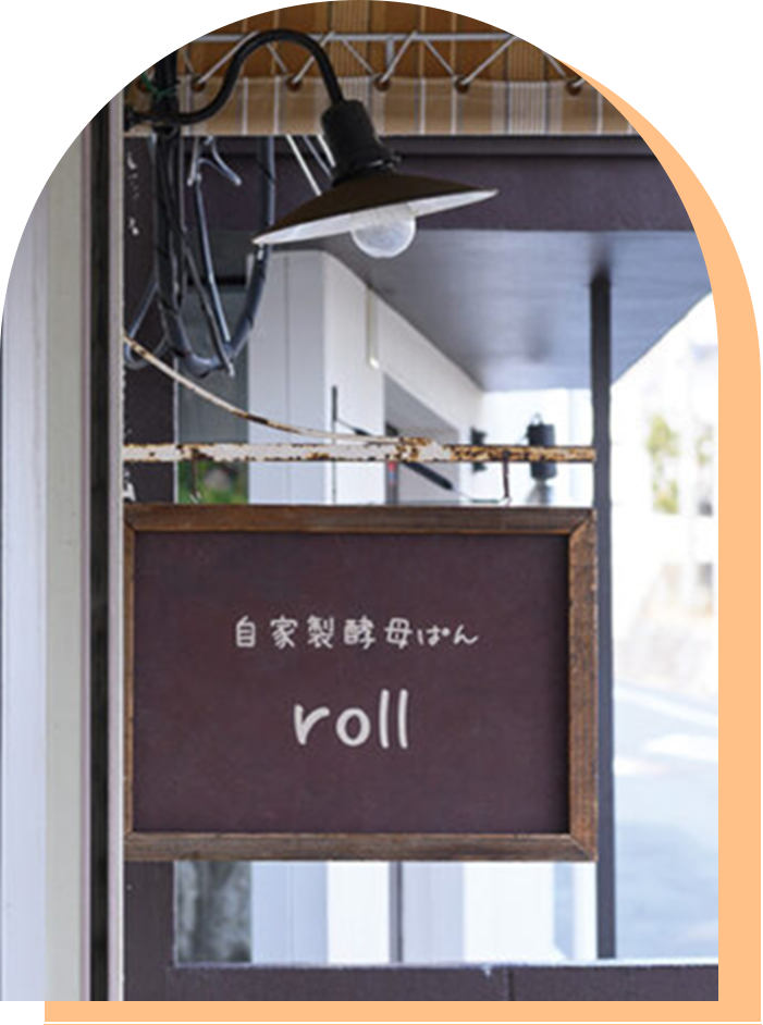 rollの看板